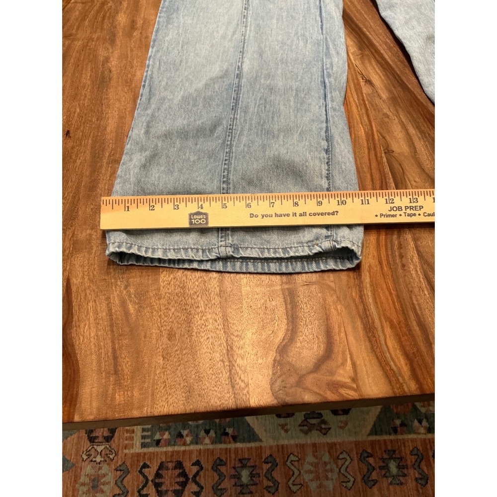 Kensie The Kaya High Rise Wide Leg Jeans Denim Womens Size 8 / 29 Light Blue - Picture 7 of 12